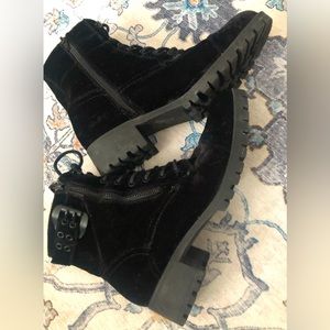 Lace Up Combat Boots